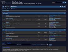 Tablet Screenshot of forum.techpond.co.uk